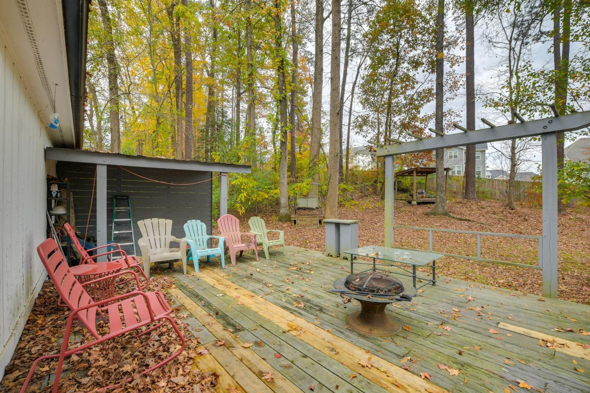 Serene Family Home With Deck In Knightdale! Luaran gambar
